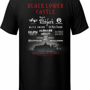 Bundle: T-Shirt Black Lower Castle 2025 + Schlüsselband
