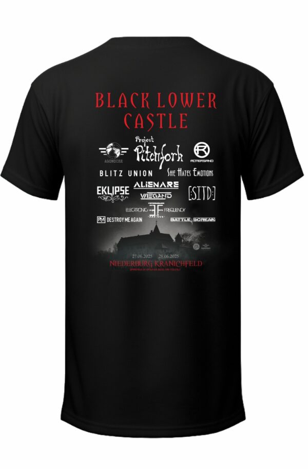 T-Shirt Black Lower Castle 2025