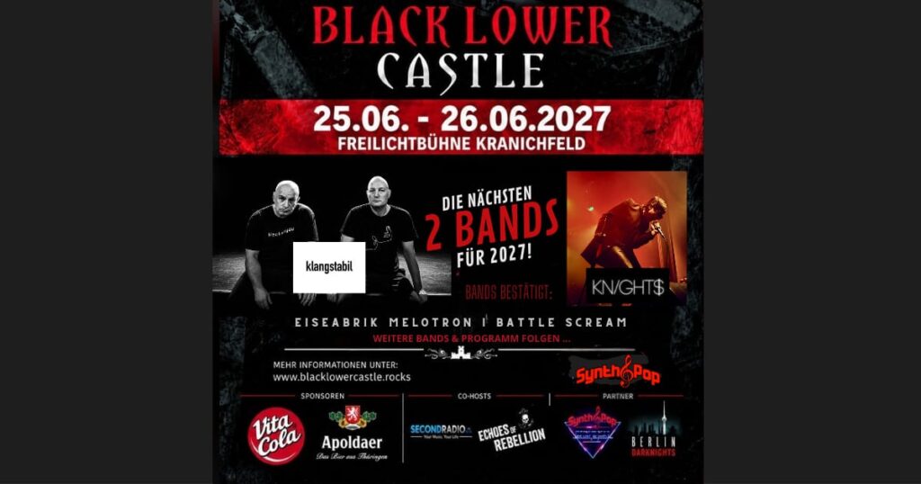 Black Lower Castle 2027 - Tagesticket